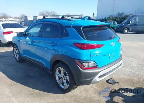 2022 Hyundai Kona Sel z USA, uszkodzony, nr VIN KM8K62ABXNU754537